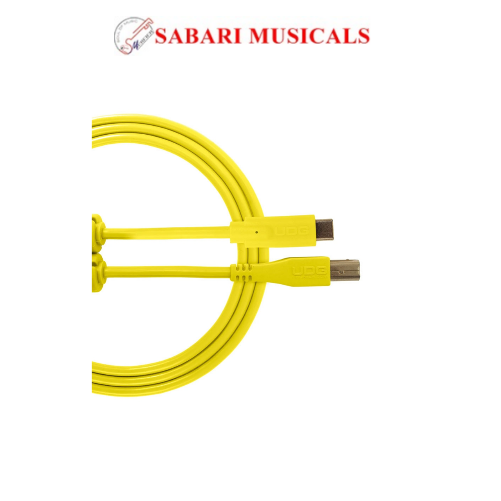 UDG U96001YL Ultimate Audio Cable USB 2.0 C-B Straight 1.5m - Yellow