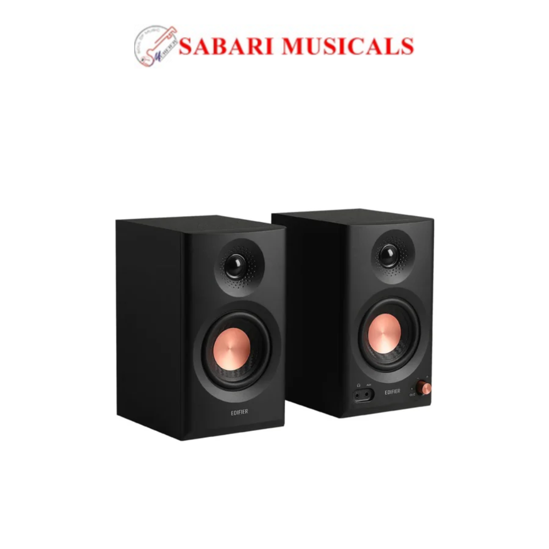 Edifier MR3 - 36 Watts 3.5 Inches Wireless Powered Studio Monitor Bookshelf Speaker (Black) (Pair)