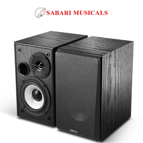 Edifier R990BT 2.0 Active Multimedia Speaker, 24W RMS Powered Desktop Speakers with Bluetooth V5.4, App Custom EQ, Sound Presets, MDF Wooden Enclosure, Dual RCA Inputs for Laptop, PC & Gaming, Black