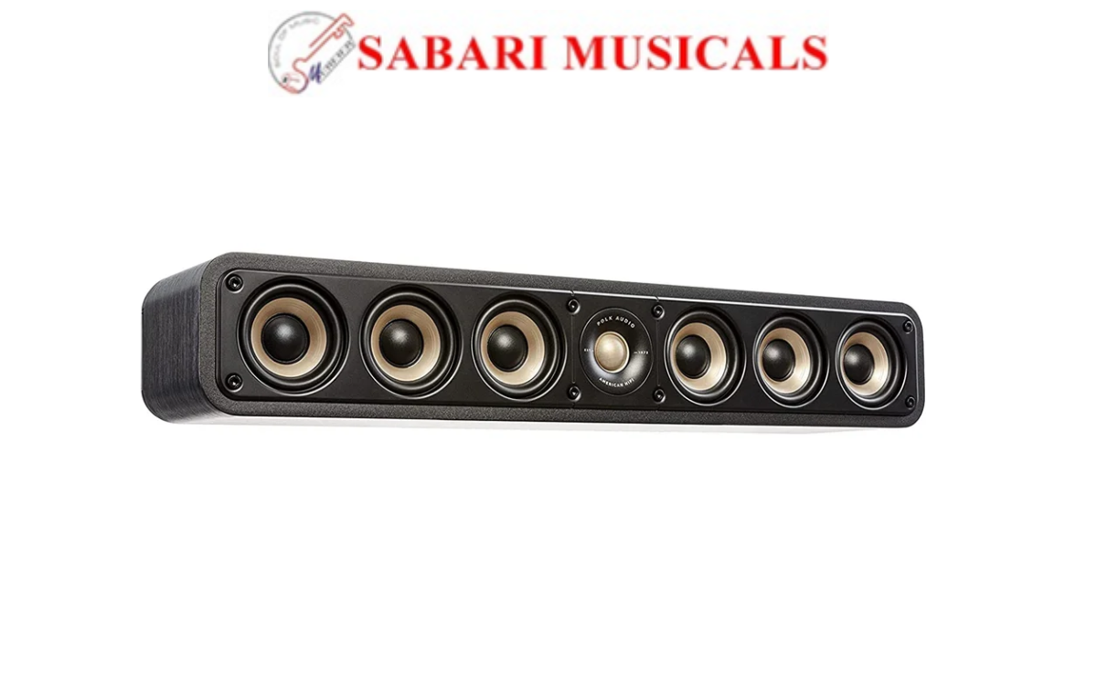 Polk Audio ES35 Signature Elite - Slim Center Channel Speaker BLACK
